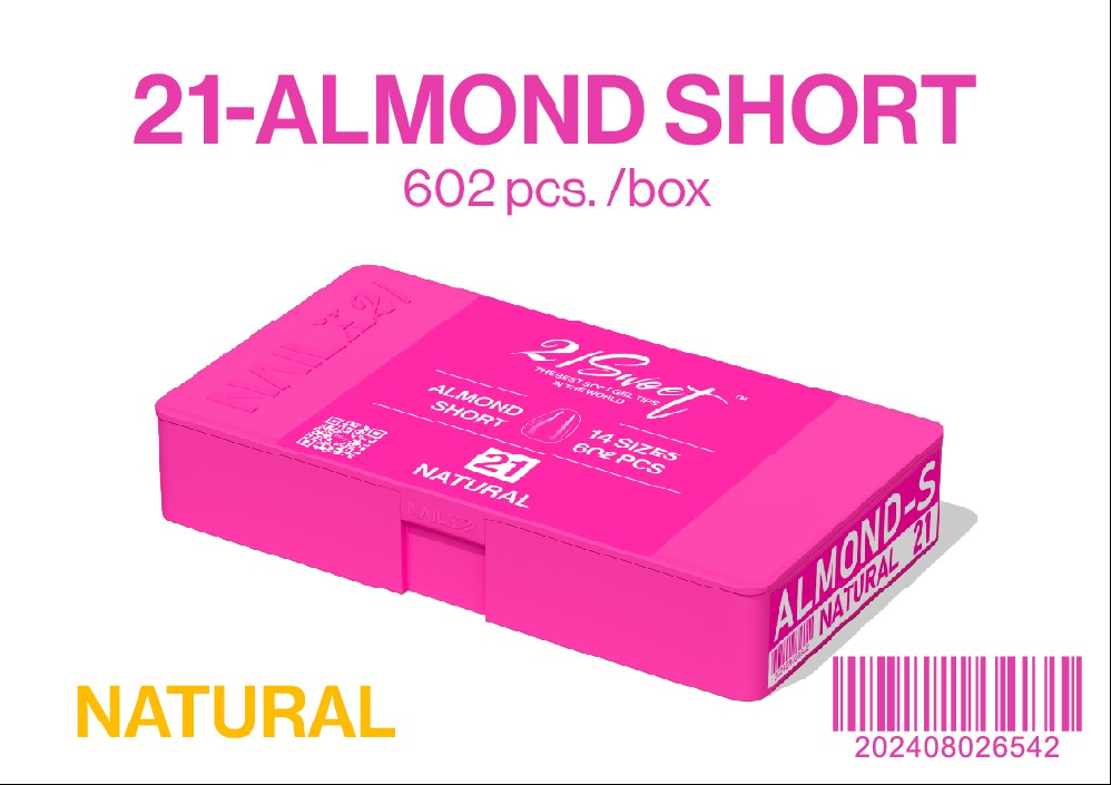 NAIL UP -Soft Gel Tip Box-602pcs-14sizes - NATURAL - 15 Options Available. (REG. $30). 33.33% OFF - NOW EACH $20.