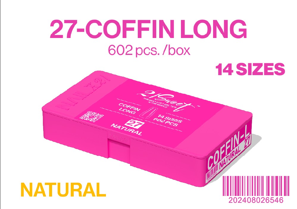 NAIL UP -Soft Gel Tip Box-602pcs-14sizes - NATURAL - 15 Options Available. (REG. $30). 33.33% OFF - NOW EACH $20.