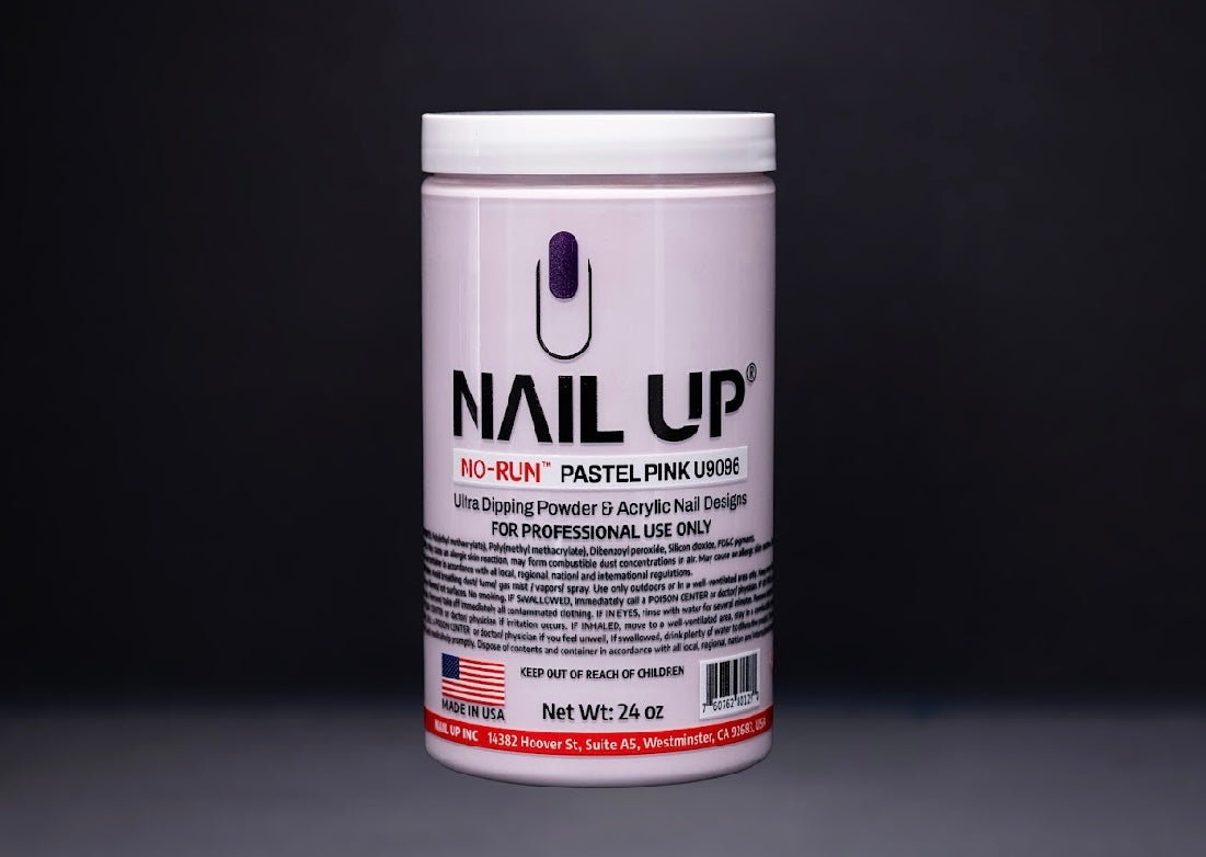 U9096-PASTEL PINK. NAIL UP-2IN1 POWDER. NOW $180(REG. $200). 10%OFF. NO-RUN, EMA-MSDS