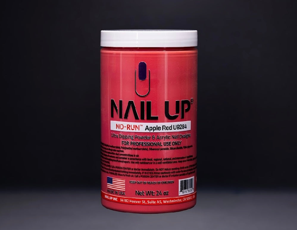 U9284-APPLE RED. NAIL UP-2IN1 POWDER. NOW $180(REG. $200). 10%OFF. NO-RUN, EMA-MSDS