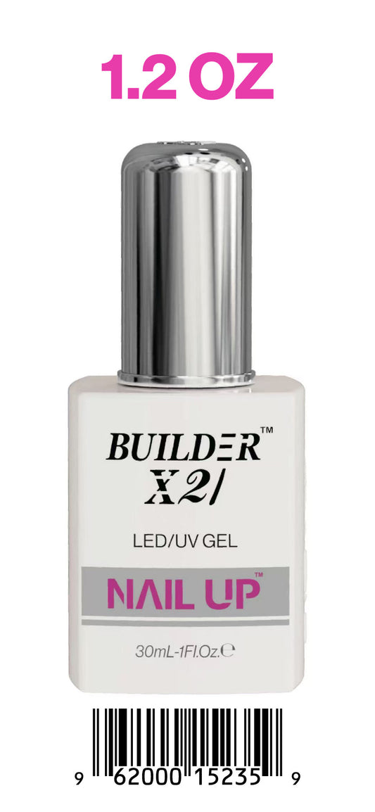 NAIL UP - BUILDER X21 - 30mL 1.2oz -SQUARE. (REG. $40). 30% OFF. NOW $28.