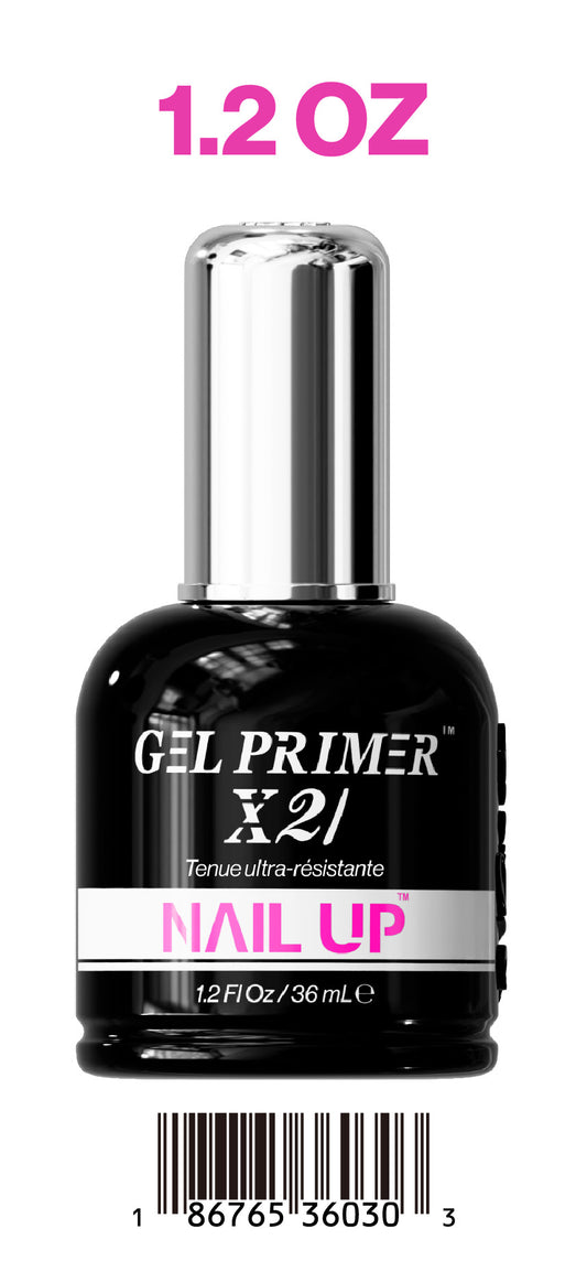 NAIL UP - GEL PRIMER X21 - 30mL 1.2oz -ROUND. (REG. $20). 20% OFF. NOW $16.