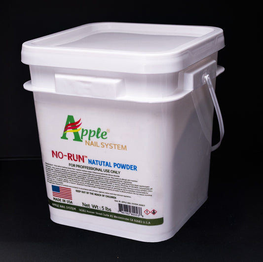 NATURAL 5LB NO-RUN. APPLE NAIL SYSTEM-2IN1 POWDER. NOW $90(REG. $180). With TRADE IN 15 powders of 2 OZ (CREDIT $90 of $180). NO-RUN, EMA-MSDS MADE IN USA (Copy)