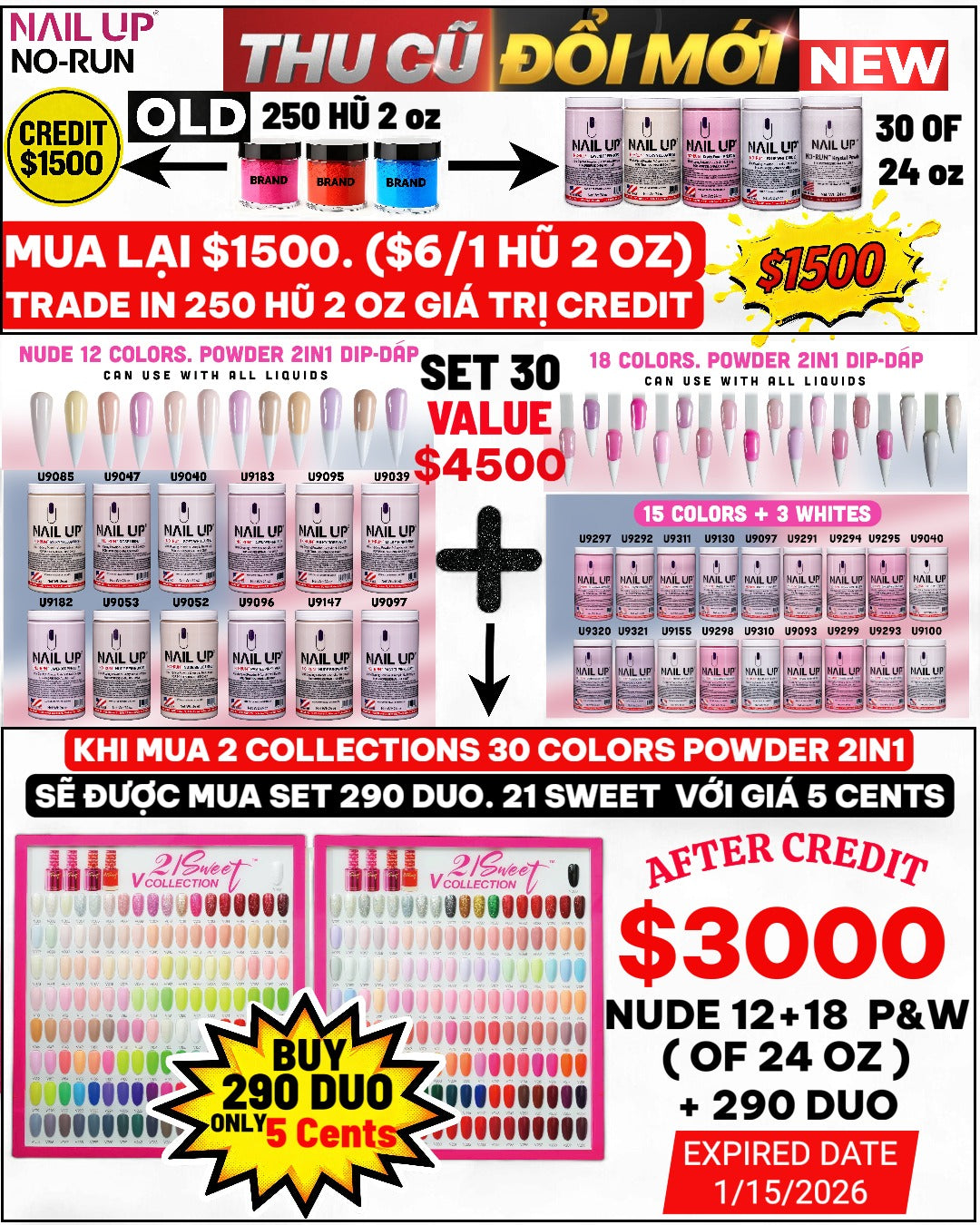 PACKAGE PREPAID $3000.05