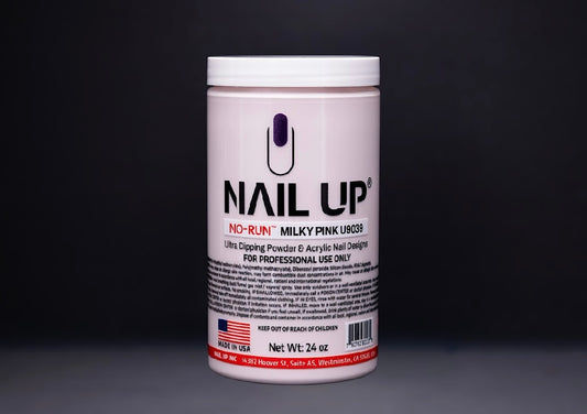 U9039-MILKY PINK. NAIL UP-2IN1 POWDER. NOW $180(REG. $200). 10%OFF. NO-RUN, EMA-MSDS
