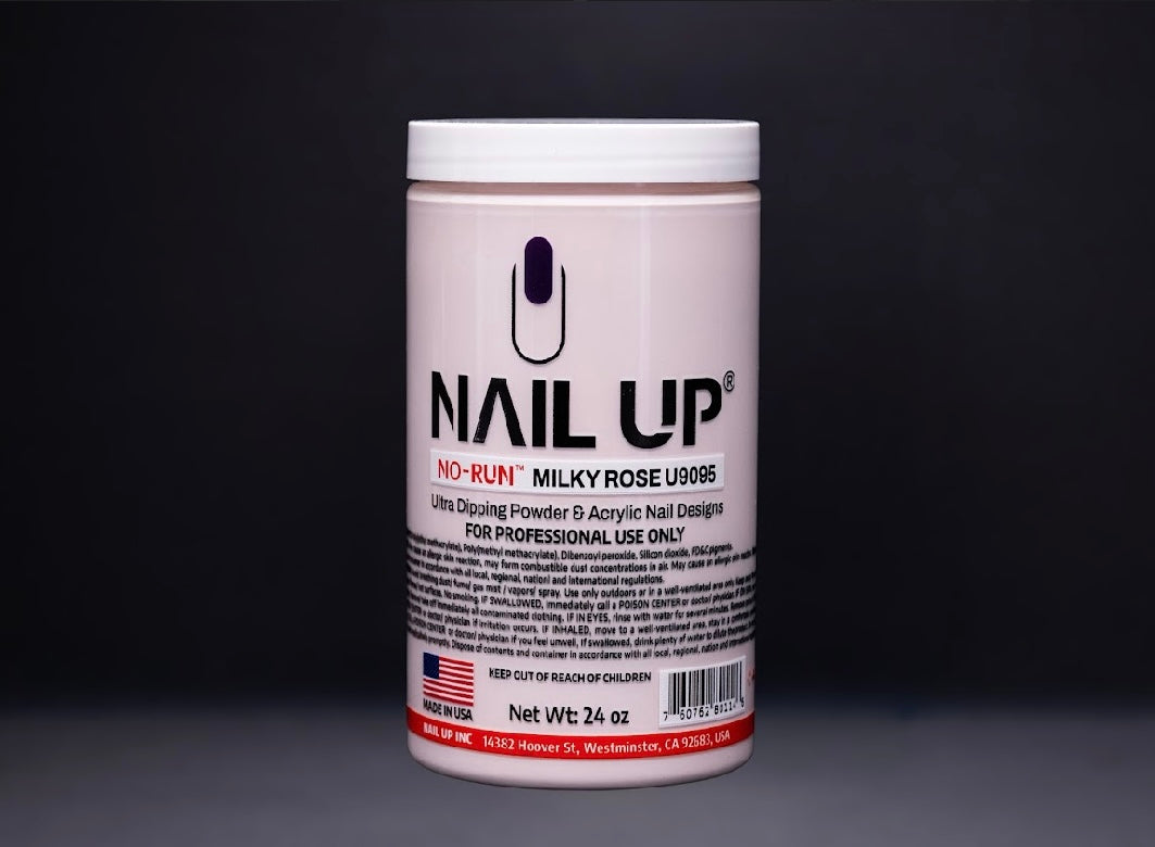U9095-MILKY ROSE. NAIL UP-2IN1 POWDER. NOW $180(REG. $200). 10%OFF. NO-RUN, EMA-MSDS