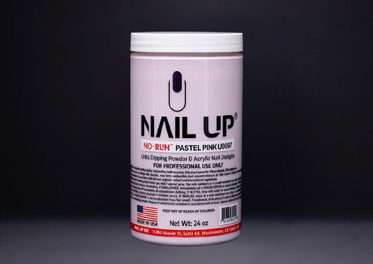 U9097-PASTEL PINK. NAIL UP-2IN1 POWDER. NOW $180(REG. $200). 10%OFF. NO-RUN, EMA-MSDS