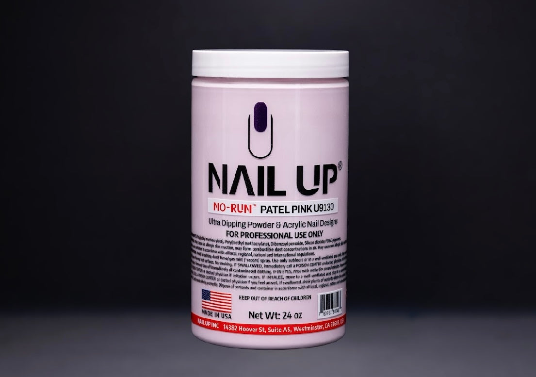 U9130-PASTEL PINK. NAIL UP-2IN1 POWDER. NOW $180(REG. $200). 10%OFF. NO-RUN, EMA-MSDS
