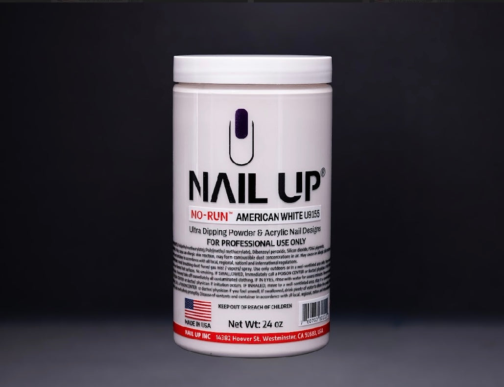 U9155-AMERICAN WHITE. NAIL UP-2IN1 POWDER. NOW $180(REG. $200). 10%OFF. NO-RUN, EMA-MSDS