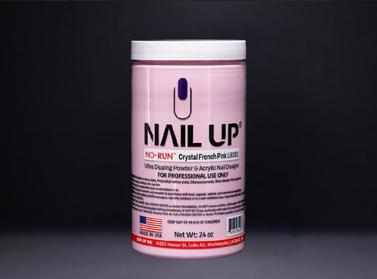 U9293-CRYSTAL FRENCH PINK. NAIL UP-2IN1 POWDER. NOW $180(REG. $200). 10%OFF. NO-RUN, EMA-MSDS