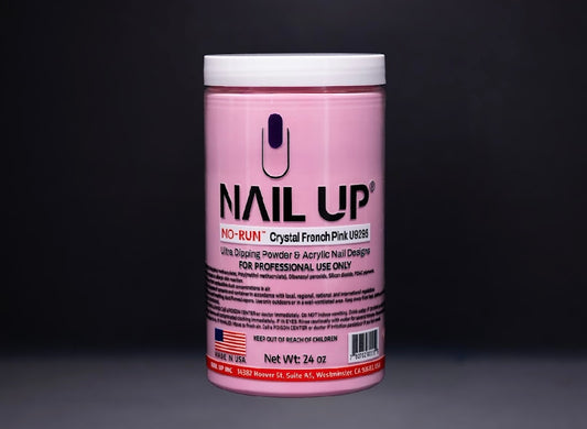 U9295-CRYSTAL FRENCH PINK. NAIL UP-2IN1 POWDER. NOW $180(REG. $200). 10%OFF. NO-RUN, EMA-MSDS