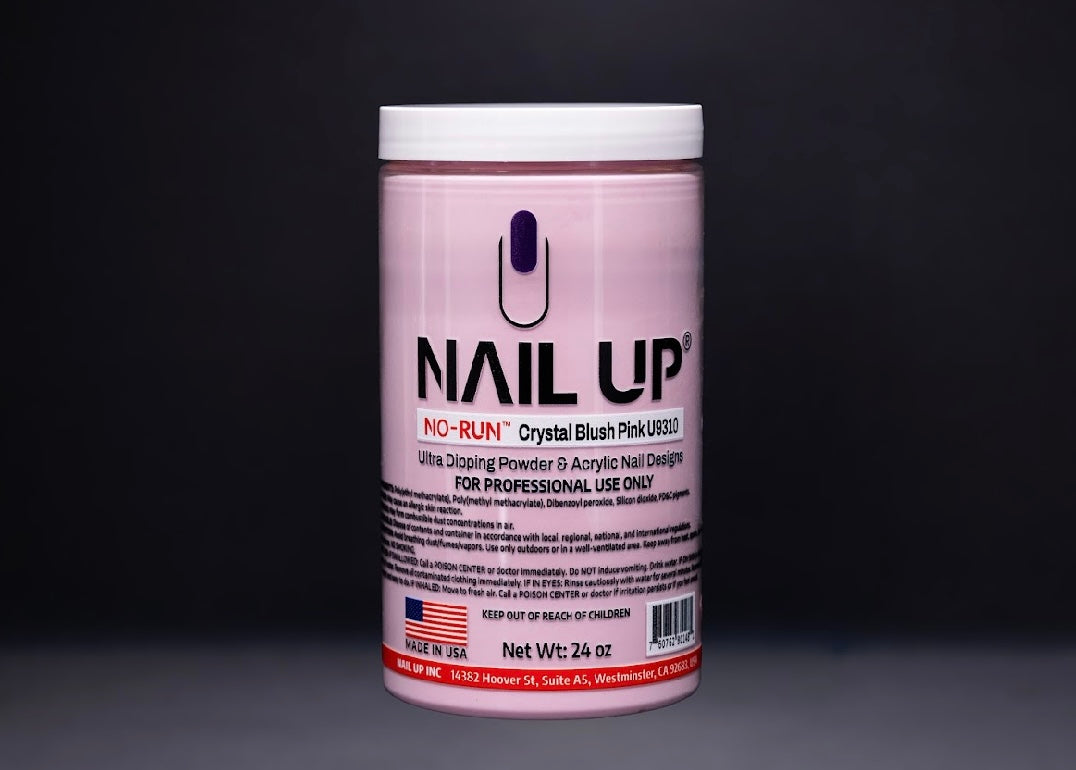 U9310-CRYSTAL BLUSH PINK. NAIL UP-2IN1 POWDER. NOW $180(REG. $200). 10%OFF. NO-RUN, EMA-MSDS